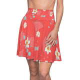 Fruity floral Skater Skirt Printify