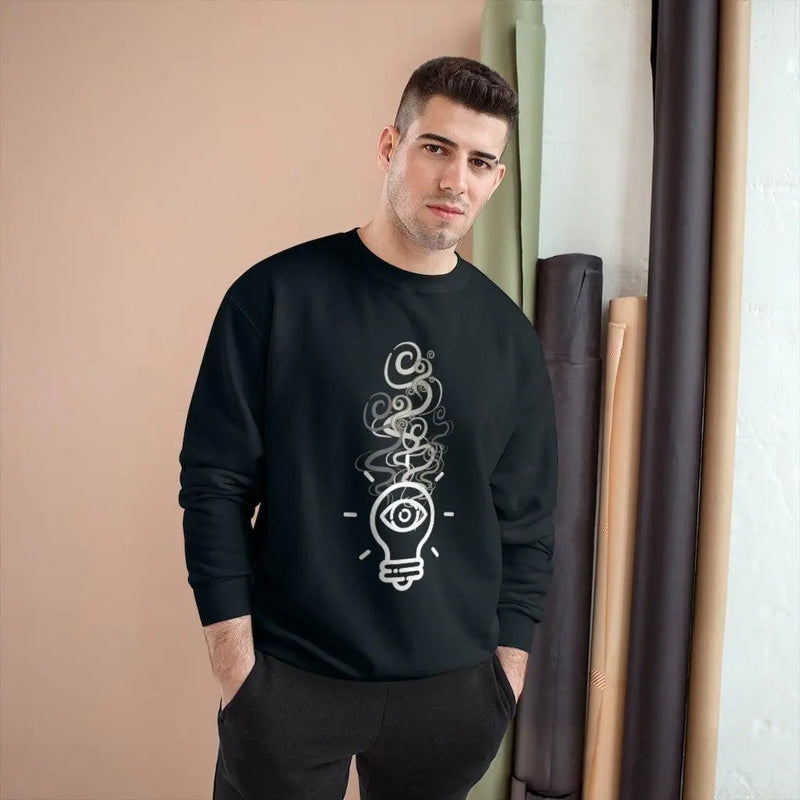 Men's Lit bulb sweatshirt Printify