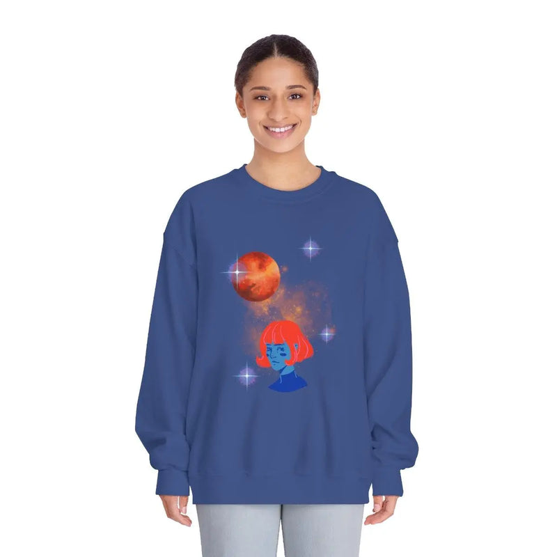 Girl from mars sweatshirt Printify