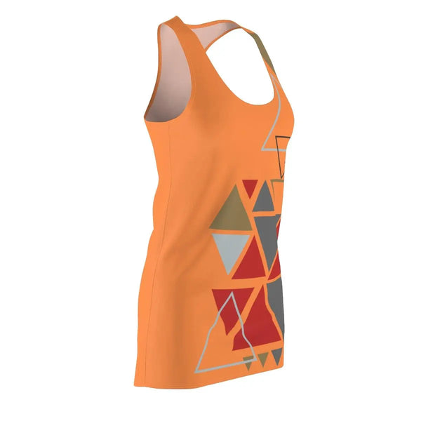 Abstract triangle 1 tank Dress Printify