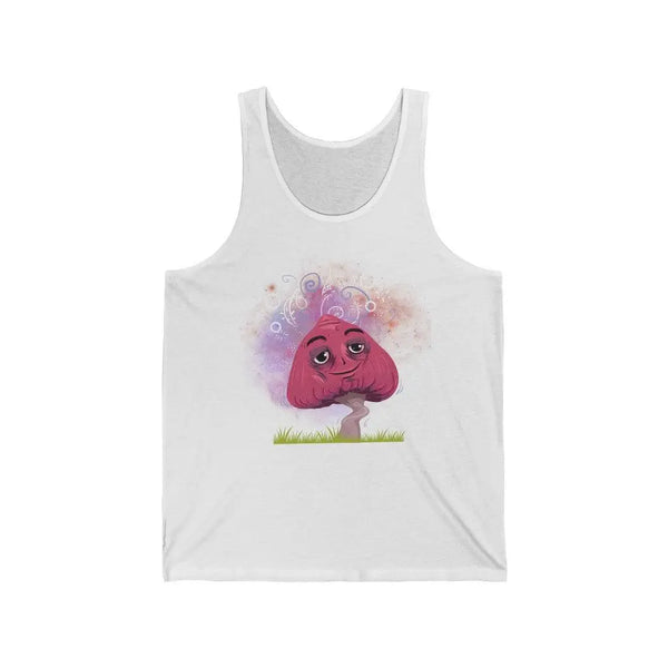 Men's Trippy mushrooms tank top Printify