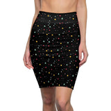 Simple shapes Pencil Skirt (AOP) Printify