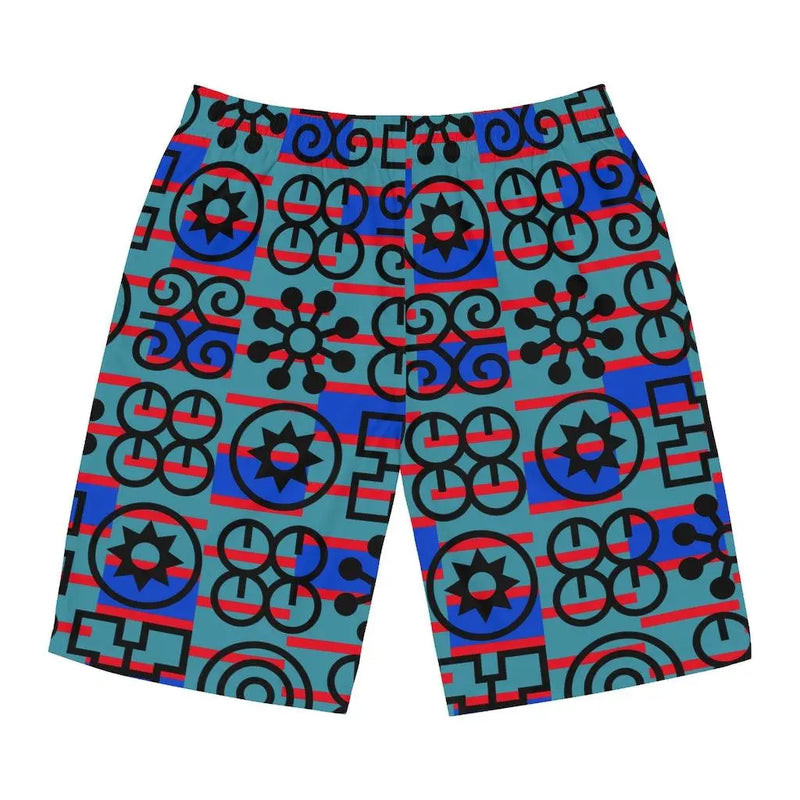 Andinkra print  Board Shorts Printify