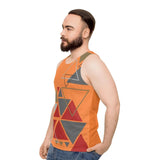 Abstract  triangles tank top Printify