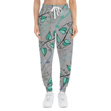 Unisex Blue vines joggers Printify