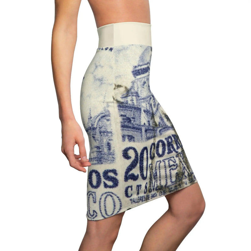 20 Correro's Pencil Skirt Printify