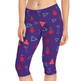 Martini time Capri Leggings Printify