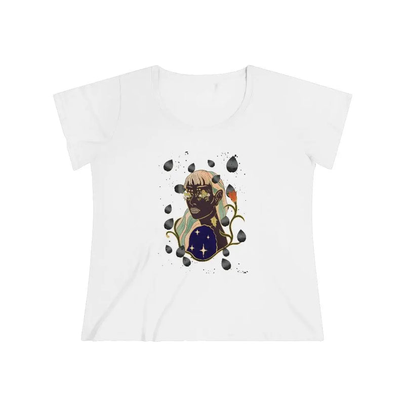 Nature goddess Curvy Tee Printify