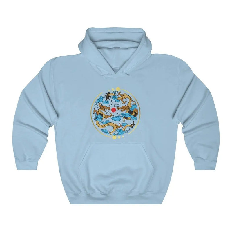 Dragon Circle Hoodie Printify