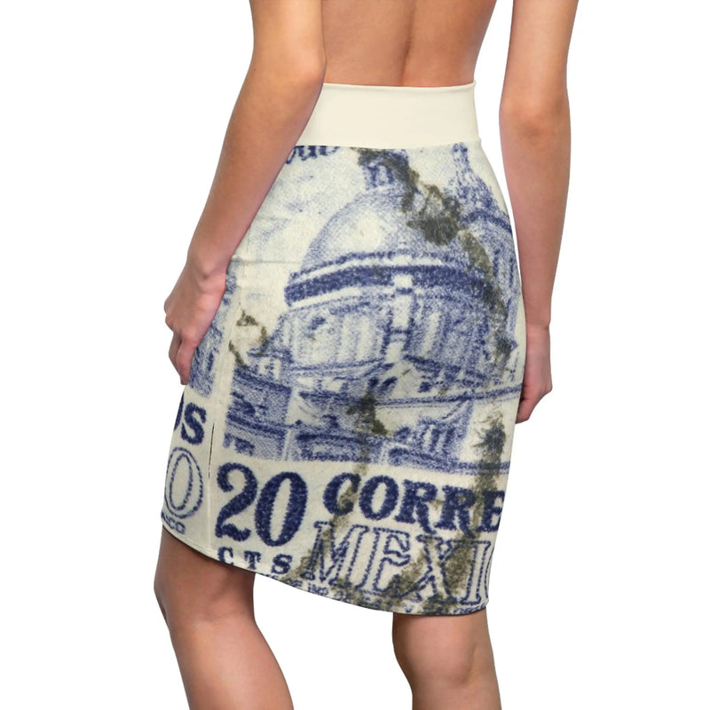 20 Correro's Pencil Skirt Printify