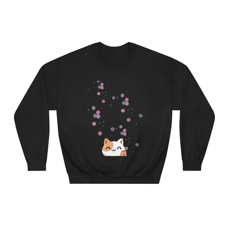 Hey there kitty sweat shirt Printify