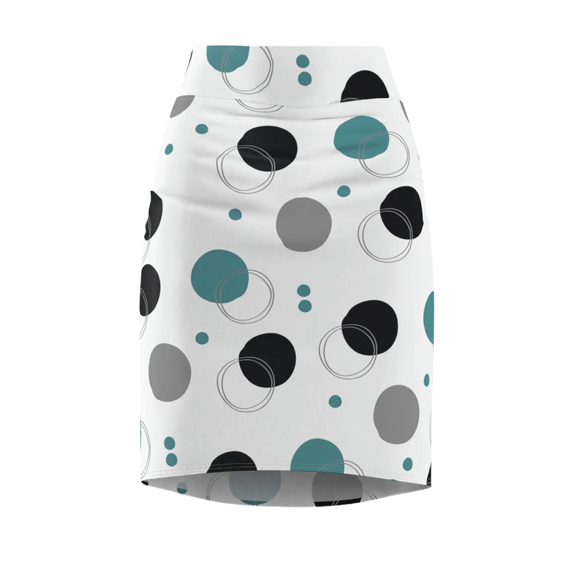 Retro dots Pencil Skirt (AOP) Printify