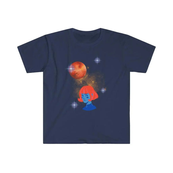 Girl from mars tee shirt Printify