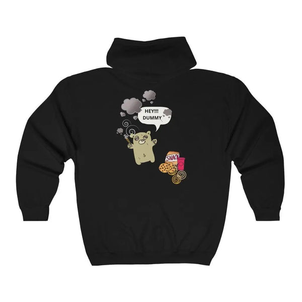 420  Bear Full Zip Hoodie Printify