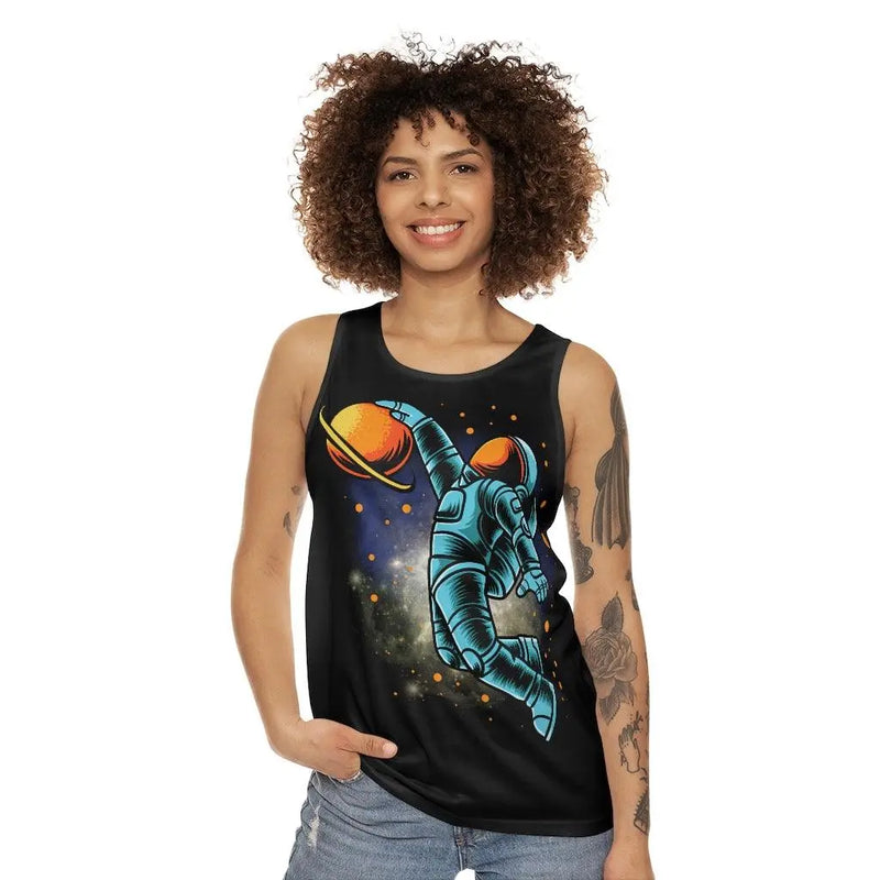 Hoopin planets tank Printify