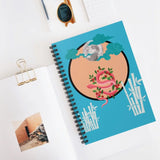 snake in the moon notebook Printify