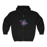 space kitty zip up hoodie Printify