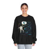 Cell phone crazy sweat shirt Printify