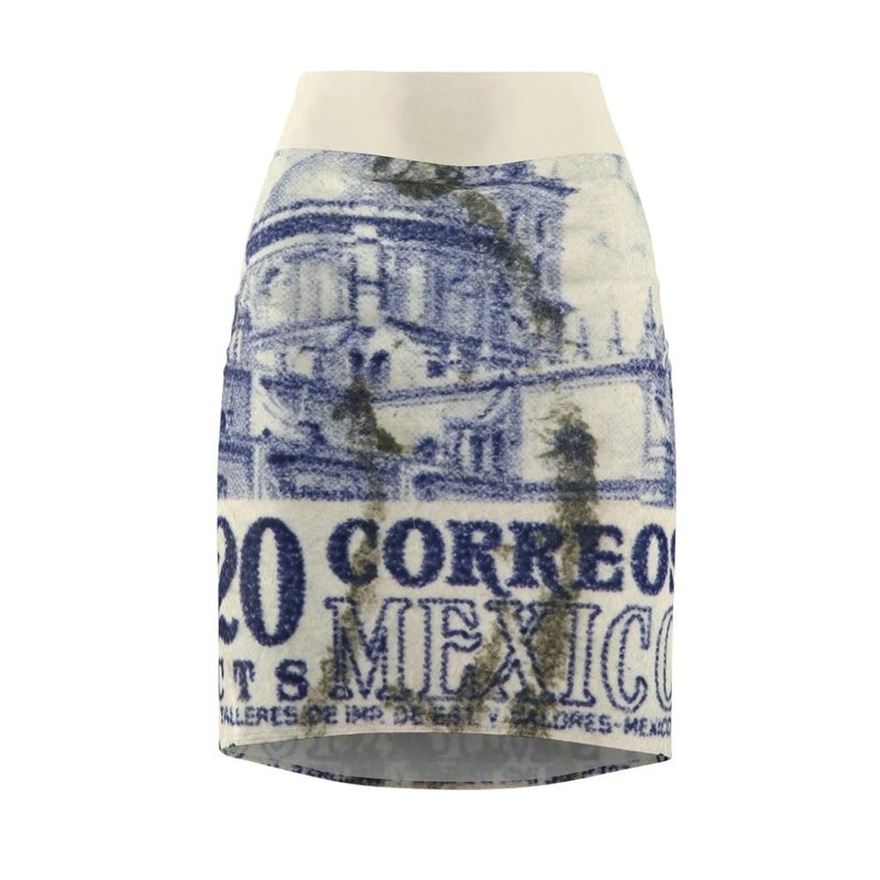 20 Correro's Pencil Skirt Printify