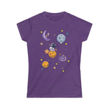 Star fishing slim tee Printify