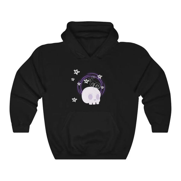 Dizzy skull Hoodie Printify