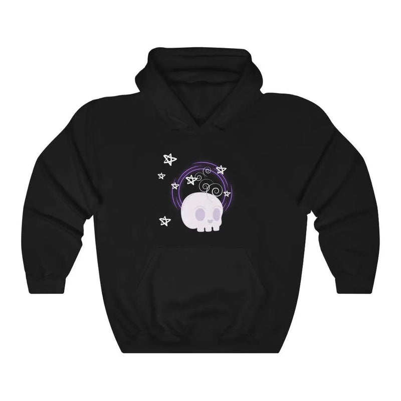 Dizzy skull Hoodie Printify