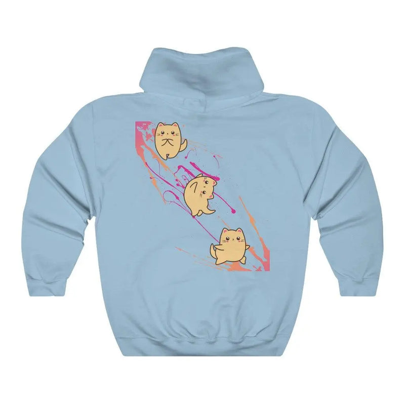 yoga kitty hoodie Chocolate Sushie Graphics