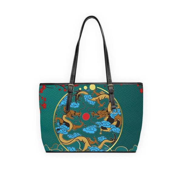 Paper Cut Dragons Shoulder bag Printify