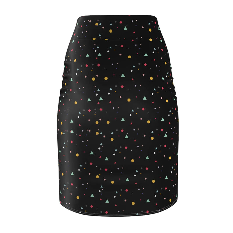 Simple shapes Pencil Skirt (AOP) Printify