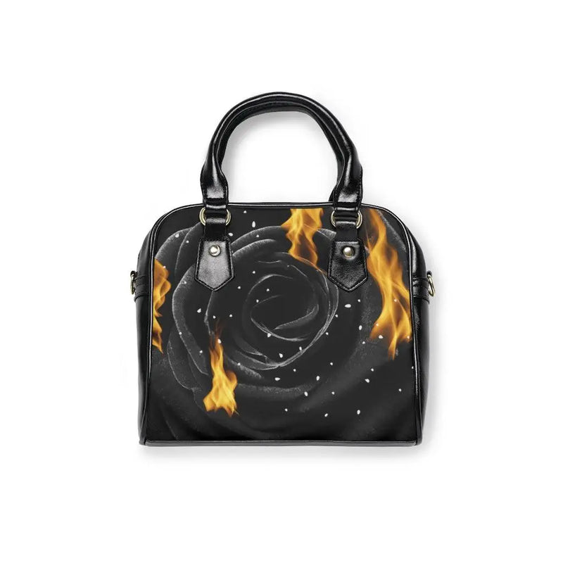 Rose a flame hand bag Printify