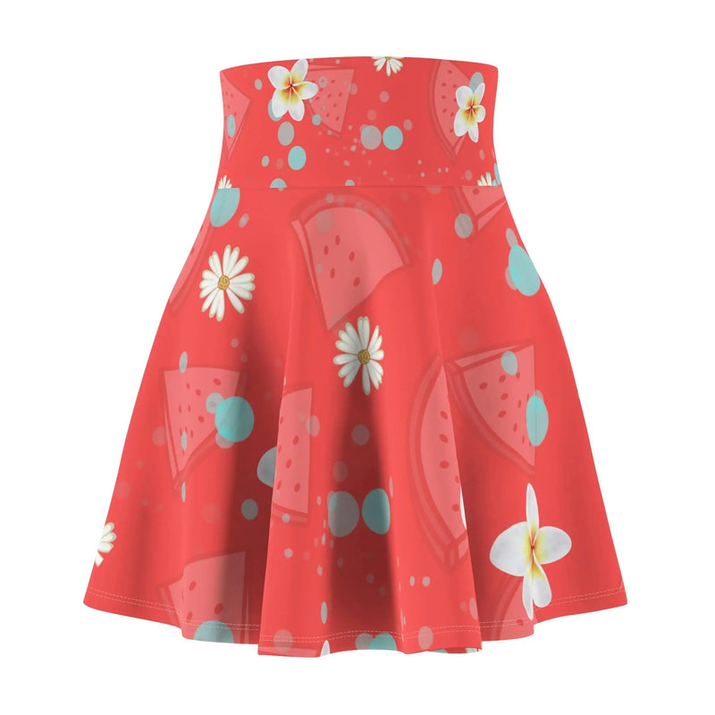 Fruity floral Skater Skirt Printify