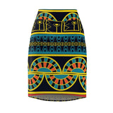 Tribal print Pencil Skirt Printify