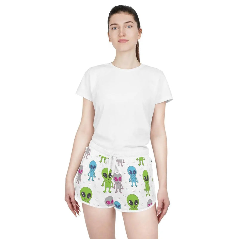 Chibi aliens  shorts Printify