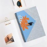 Eye behind the vail spiral  journal Printify