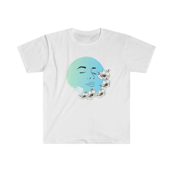 Her Blue Face Unisex Tee Printify