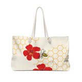 Honey Hibiscus Wkender Bag Printify