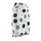 Retro dots Pencil Skirt (AOP) Printify