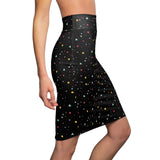 Simple shapes Pencil Skirt (AOP) Printify