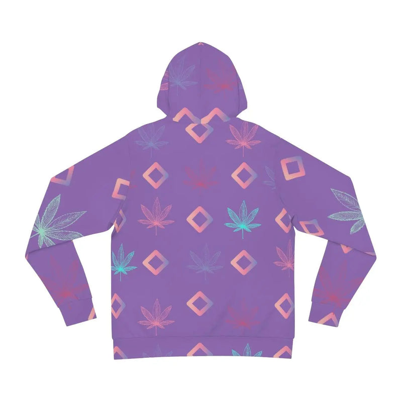 Gradient Cannabis Hoodie Printify