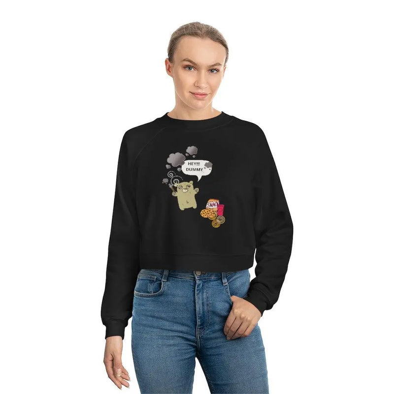 420 Bear Women's Cropped sweatshirt Printify