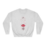 pink zen sweatshirt Printify