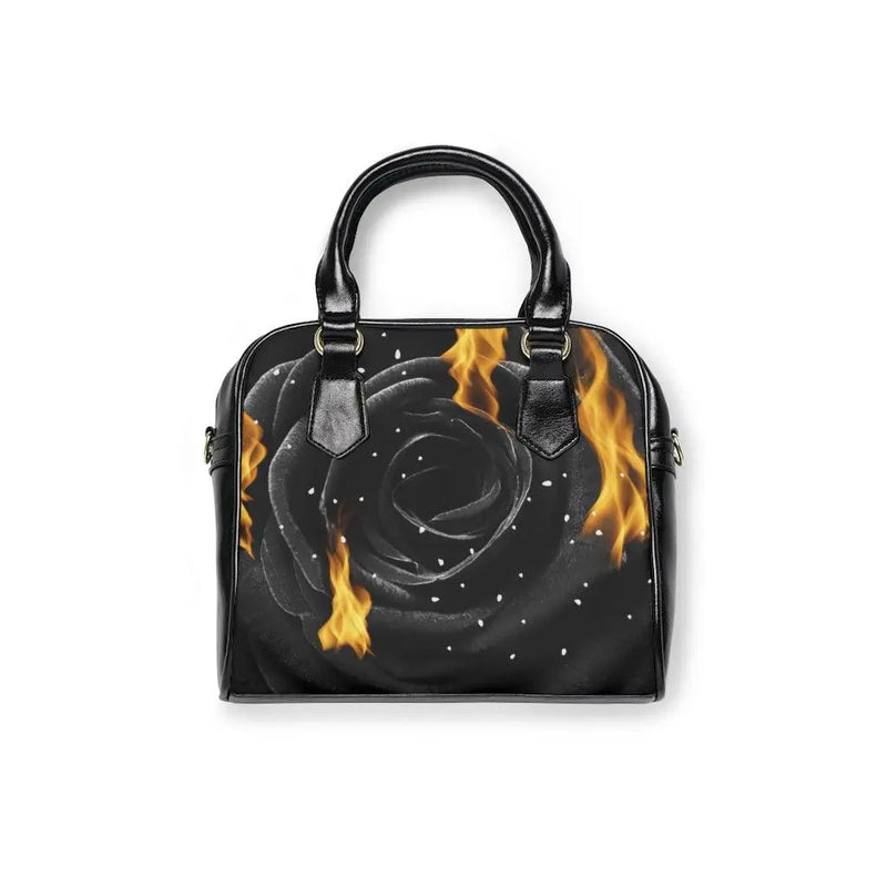 Rose a flame hand bag Printify