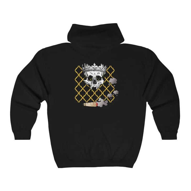 Smoke king zip up hoodie Printify