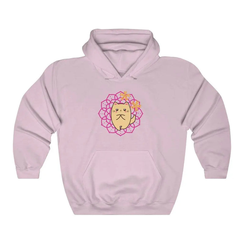 yoga kitty hoodie Chocolate Sushie Graphics