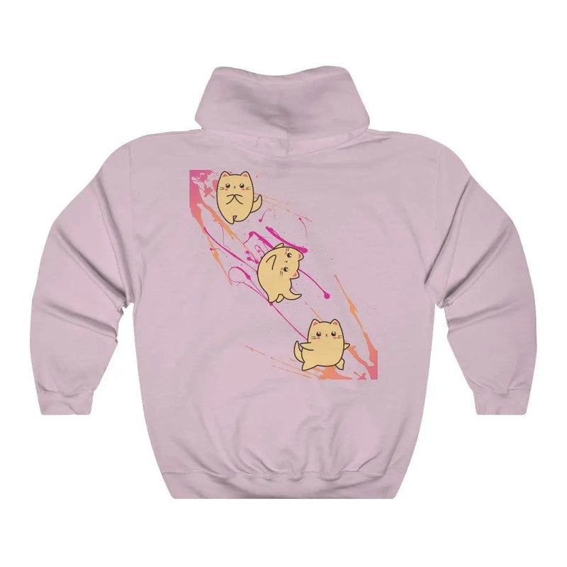 yoga kitty hoodie Chocolate Sushie Graphics