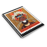 New Guinea Tribes men note bk Printify