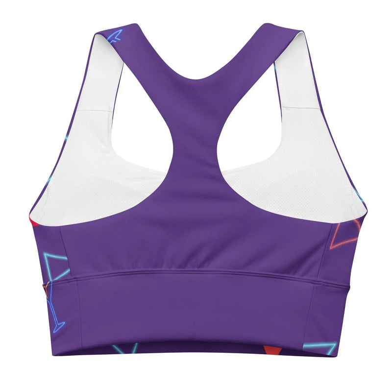 Martini time sports bra Chocolate Sushie Graphics