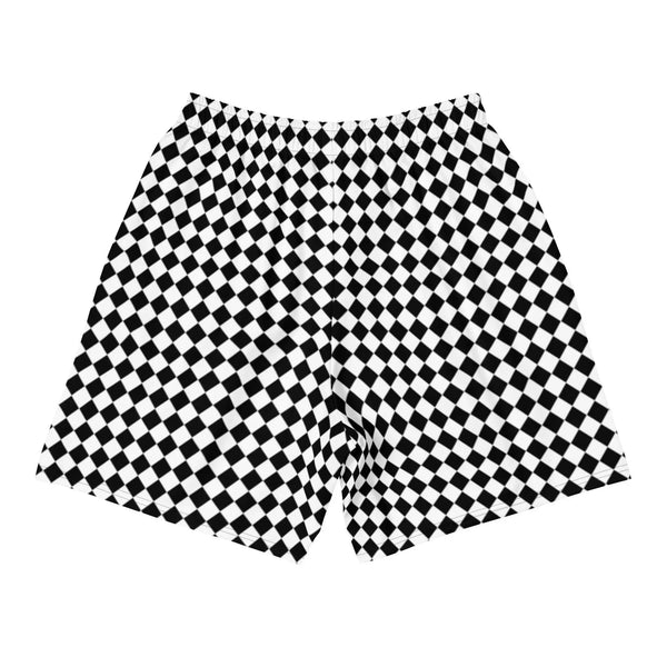 Checkerboard  Shorts Chocolate Sushie Graphics