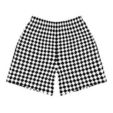 Checkerboard  Shorts Chocolate Sushie Graphics