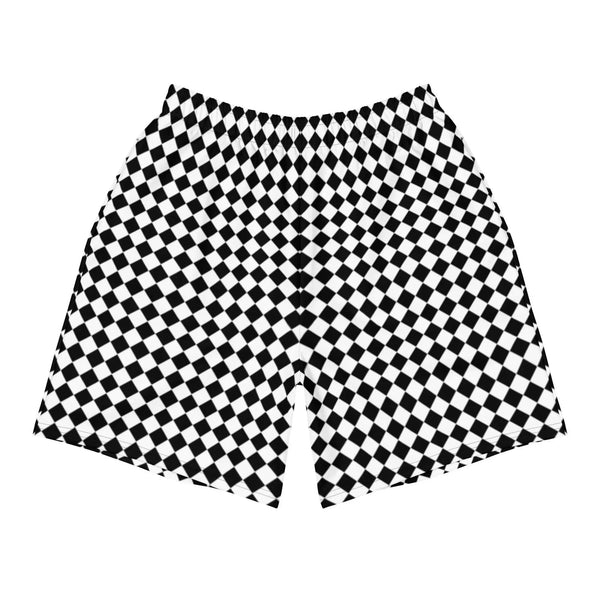 Checkerboard  Shorts Chocolate Sushie Graphics